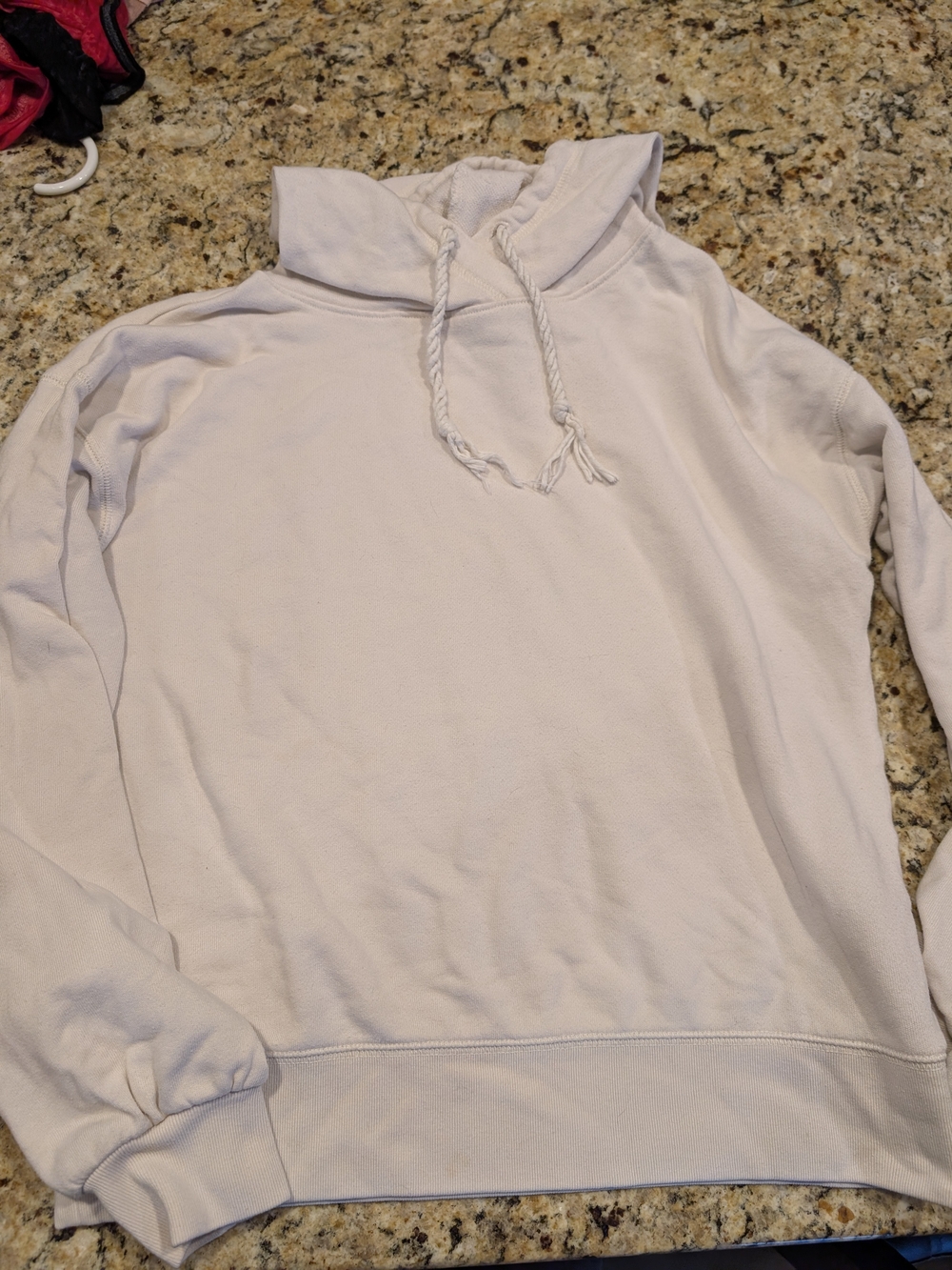 GAP Women's White Pullover Hoodie